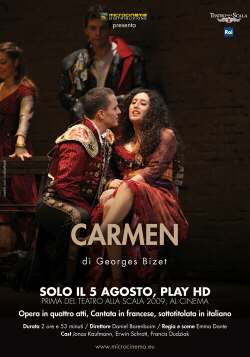 locandina Carmen - Teatro alla Scala di Milano