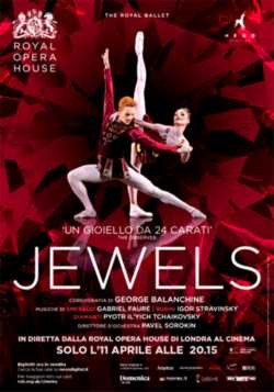 locandina manifesto Jewels - Royal Opera House