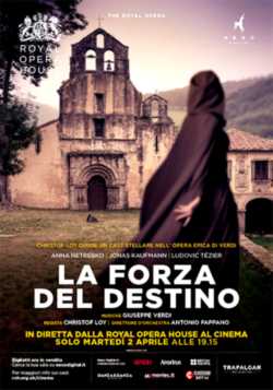 locandina manifesto La forza del destino - Royal Opera House