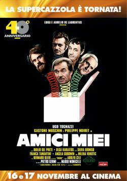 locandina manifesto Amici miei