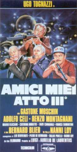 locandina Amici miei atto 3