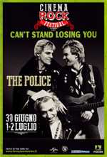 locandina Can't Stand Losing You - The Police