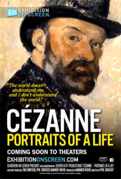 locandina manifesto Cezanne - Ritratti di una Vita