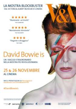 locandina manifesto David Bowie Is