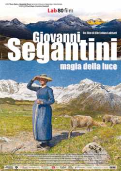 locandina manifesto Giovanni Segantini - Magia della luce