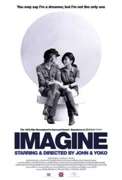 locandina manifesto Imagine di John Lennon and Yoko Ono