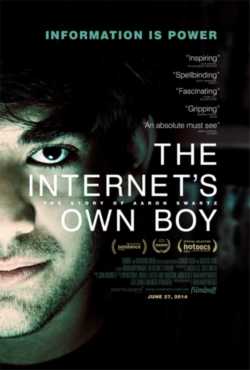 locandina manifesto The Internet's Own Boy  The Story of Aaron Swartz
