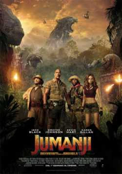 locandina Jumanji  Benvenuti nella Giungla
