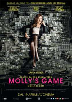 locandina manifesto Molly's game