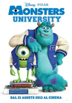 locandina Monsters University