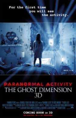 locandina Paranormal Activity  The Ghost Dimension