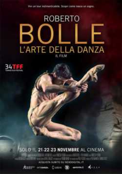 locandina manifesto Roberto Bolle - L'arte della danza