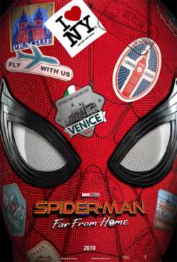 locandina manifesto Spider-Man  Far From Home