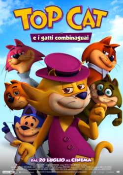 locandina manifesto Top Cat e i gatti combinaguai