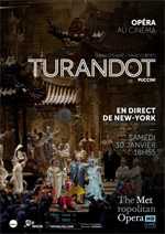 locandina Turandot - Metropolitan Opera