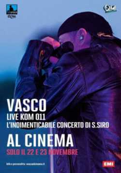 locandina manifesto Vasco Live Kom 011