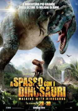 locandina A spasso con i dinosauri