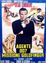locandina Agente 007 - missione Goldfinger