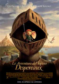 locandina Le avventure del topino Desperaux
