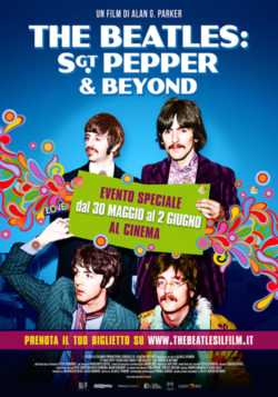 locandina manifesto The Beatles  Sgt Pepper and Beyond