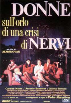 locandina Donne sull'orlo di una crisi di nervi
