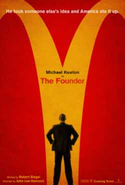 locandina manifesto The Founder