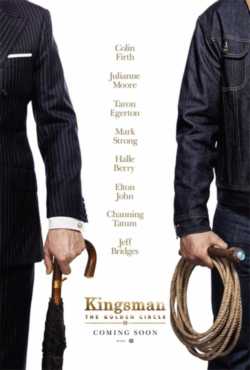 locandina Kingsman  Il cerchio d'oro