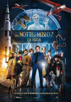locandina Una notte al museo 2 - La fuga