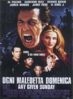 locandina Ogni maledetta domenica