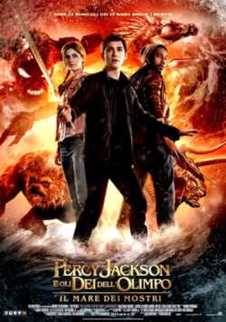 locandina Percy Jackson e gli dei dell'Olimpo - Il mare dei mostri