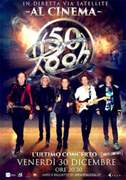 manifesto Pooh - L'ultimo Concerto locandina manifesto Pooh - L'ultimo Concerto
