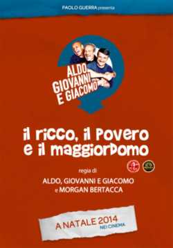 locandina Il ricco, il povero e il maggiordomo