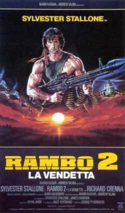 locandina Rambo 2 - La vendetta