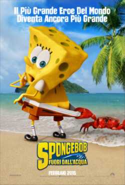 locandina Spongebob - Fuori dall'acqua