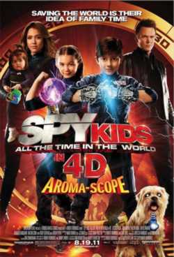locandina Spy Kids  All the Time in the World in 4D