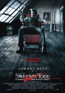 locandina Sweeney Todd  Il diabolico barbiere di Fleet Street