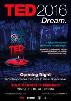 locandina Ted 2016  Dream Conference