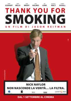 locandina Thank you for smoking