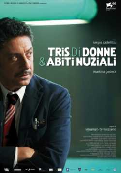 locandina Tris di donne e abiti nuziali