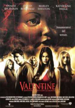 locandina Valentine - Appuntamento con la morte